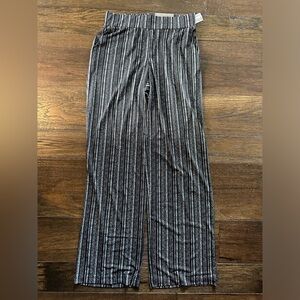Maurices Women’s Striped Black and White Pants- size XS